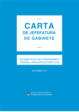 De Jefefatura De Gabinete