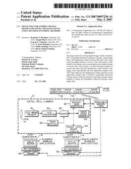 Pub. No.: US 2007/0097230 A1 Parulski Et Al