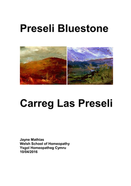 Preseli Bluestone