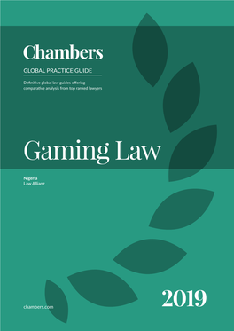 Gamingtransactional Stageslaw and for Crucial Aspects of Doing Business