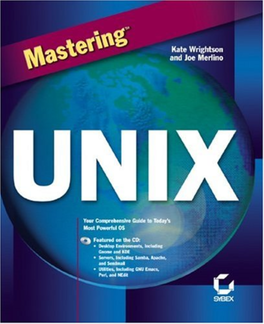 Mastering Unix.Pdf