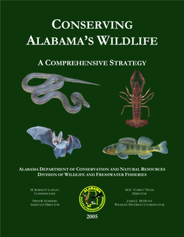 Alabama Wildlife Action Plan