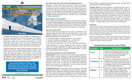 Avalanche Terrain Ratings Avalanche Terrain Ratings