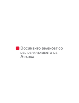 Documento Diagnóstico Del Departamento De Arauca