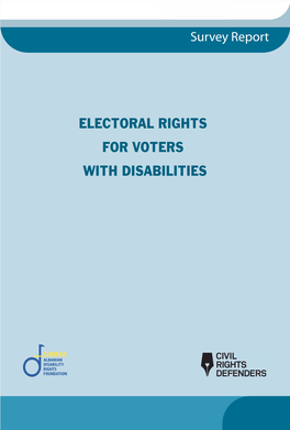 Electoral Rights for Albanian Voters with Disabilities.Pdf