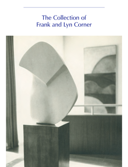 The Collection of Frank and Lyn Corner