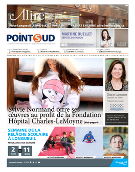 Sylvie Normand Offre Ses Œuvres Au Profit De La Fondation