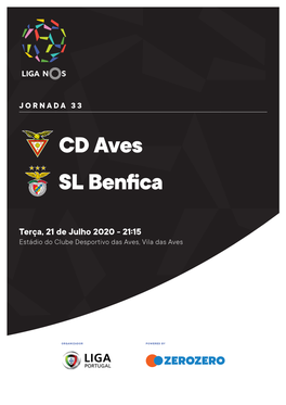 CD Aves SL Benfica