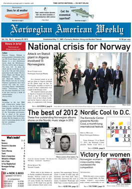 National Crisis for Norway