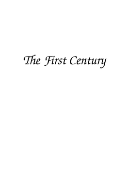 BBSR the First Century (PDF)