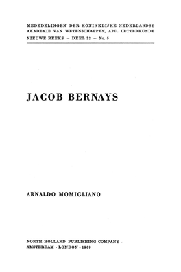 Jacob Bernays