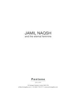 JAMIL NAQSH and the Eternal Feminine