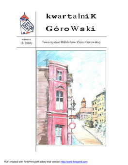 Kwartalnik Górowski