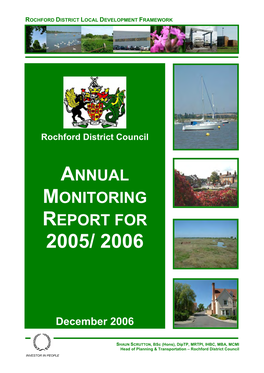 Annual Monitoring Report 2005