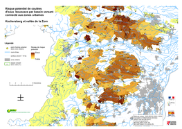 Risque Potentiel De Coulées D'eaux Boueuses Par Bassin Versant Connecté Aux Zones Urbaines Kochersberg Et Vallée De La Zorn