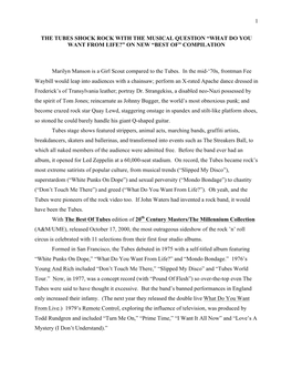 20Th Century Masters Press Release