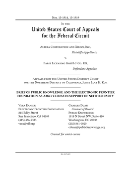 United States Court of Appeals for the Federal Circuit