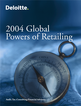 2004 Global Powers of Retailing