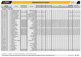 Weekend Regular Coupon 05/07/2021 11:41 1 / 3