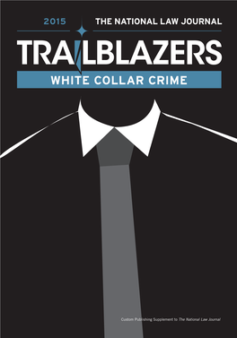 Mr. Acosta's Full National Law Journal White Collar Crime Trailblazer Profile