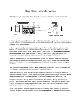 Basic Steam Locomotive Action