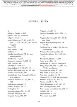 General Index