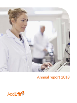 Addlife Annual Report 2018