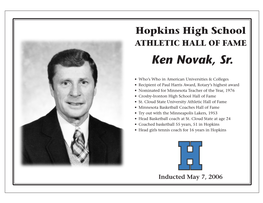 Ken Novak, Sr