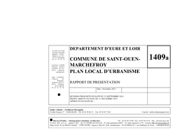 Commune De Saint-Ouen- Marchefroy Plan Local D