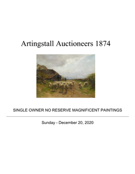 Artingstall Auctioneers 1874