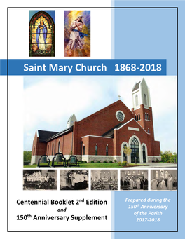 Saint Mary Church 1868-2018