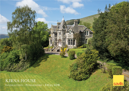 KIRNA HOUSE Innerleithen • Peeblesshire • EH43 6DB