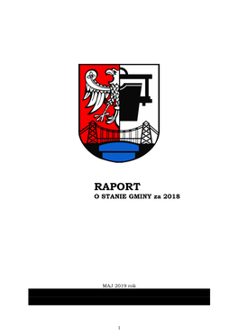 RAPORT O STANIE GMINY Za 2018