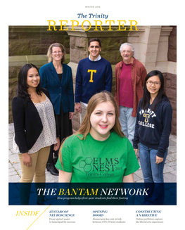 The Trinity Reporter, Winter 2016