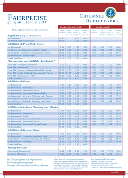 Fahrpreise Gültig Ab 1