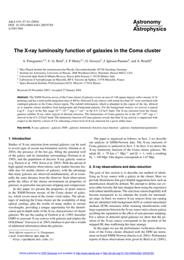 The X-Ray Luminosity Function of Galaxies in the Coma Cluster