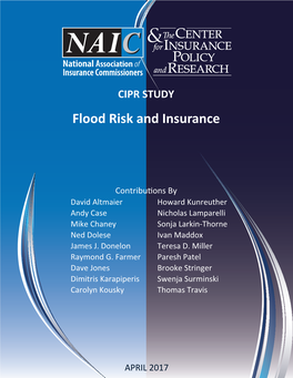 Flood Risk and Insurance