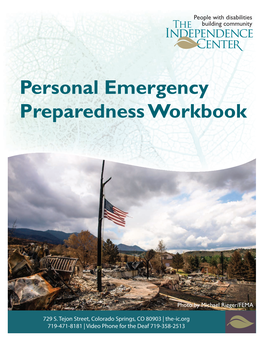 Personal Emergency Preparedness Workbook