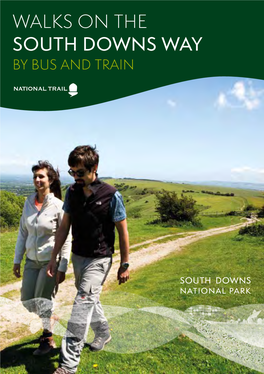 Walks on the South Downs Way by Bus and Train