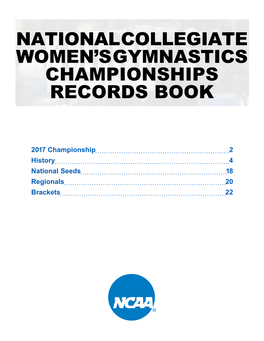 National Collegiate Women's Gymnastics Championships