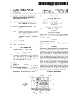 (12) United States Patent (10) Patent No.: US 8,127,232 B2 Pavley Et Al