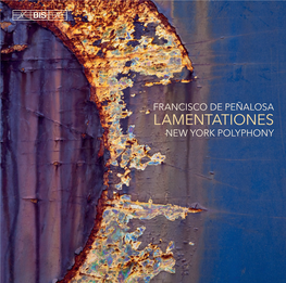 Lamentationes New York Polyphony