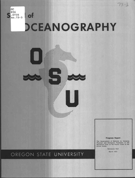 Oceanography