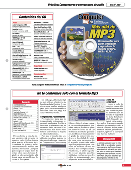 No Te Conformes Sólo Con El Formato Mp3 Contenidos Del CD