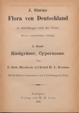 J. Sturms Flora Von Deutschland