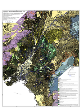 Geological Map of Athens Metropolitan Area