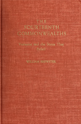 The Fourteenth Commonwealths