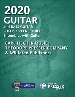 GUITAR and BASS GUITAR SOLOS and ENSEMBLES Ensembles with Guitar Return to INDEX