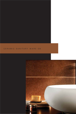 CERAMIC SANITARY WARE 08 Index