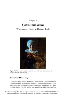 Communicating Witnesses to History As Didactic Tools
